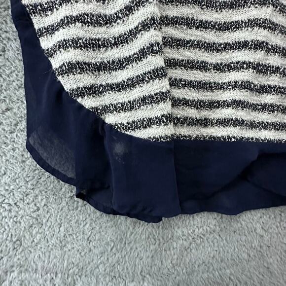 Coin 1804 Women's Plus Size 3X Knit Sweater Long Sleeves Sheer Accents - Picture 4 of 13